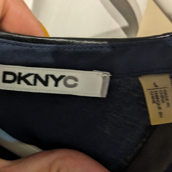 DKNY asymmetrical blouse - Picture 4 of 4